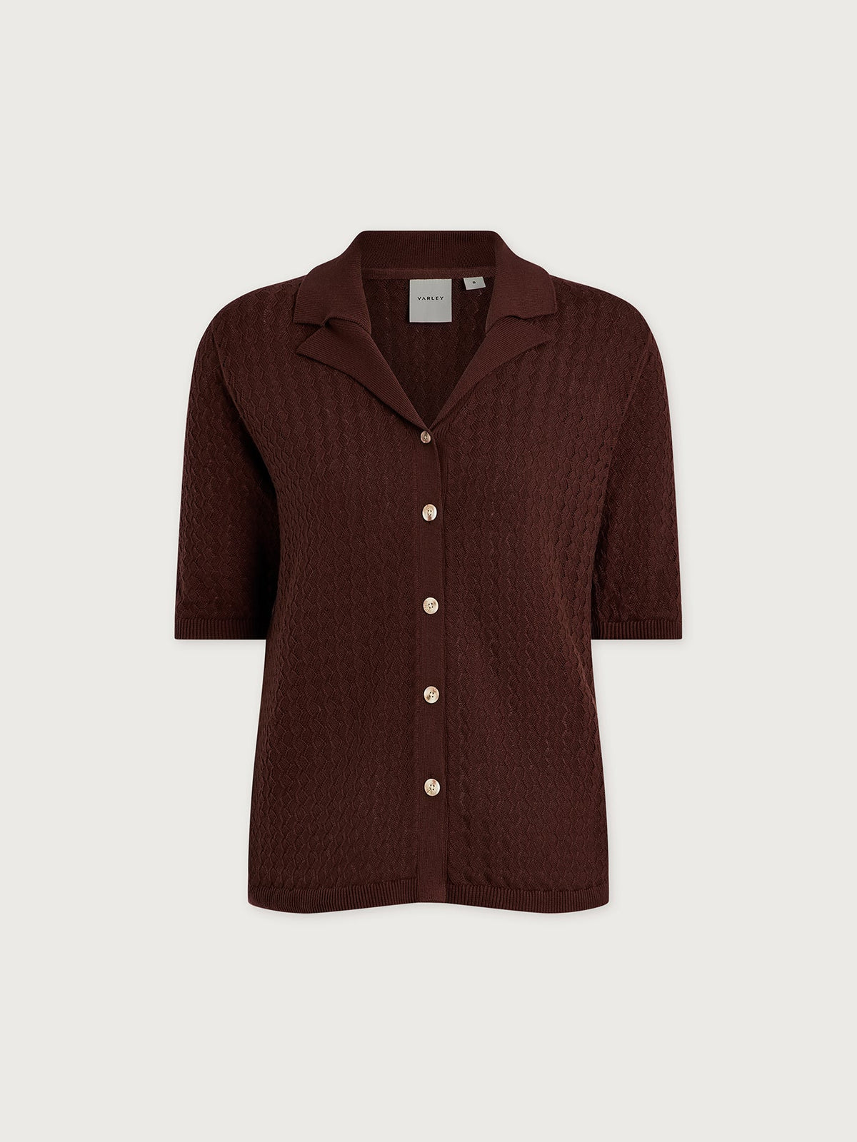 Madelene Knit Shirt Ironwood - Varley