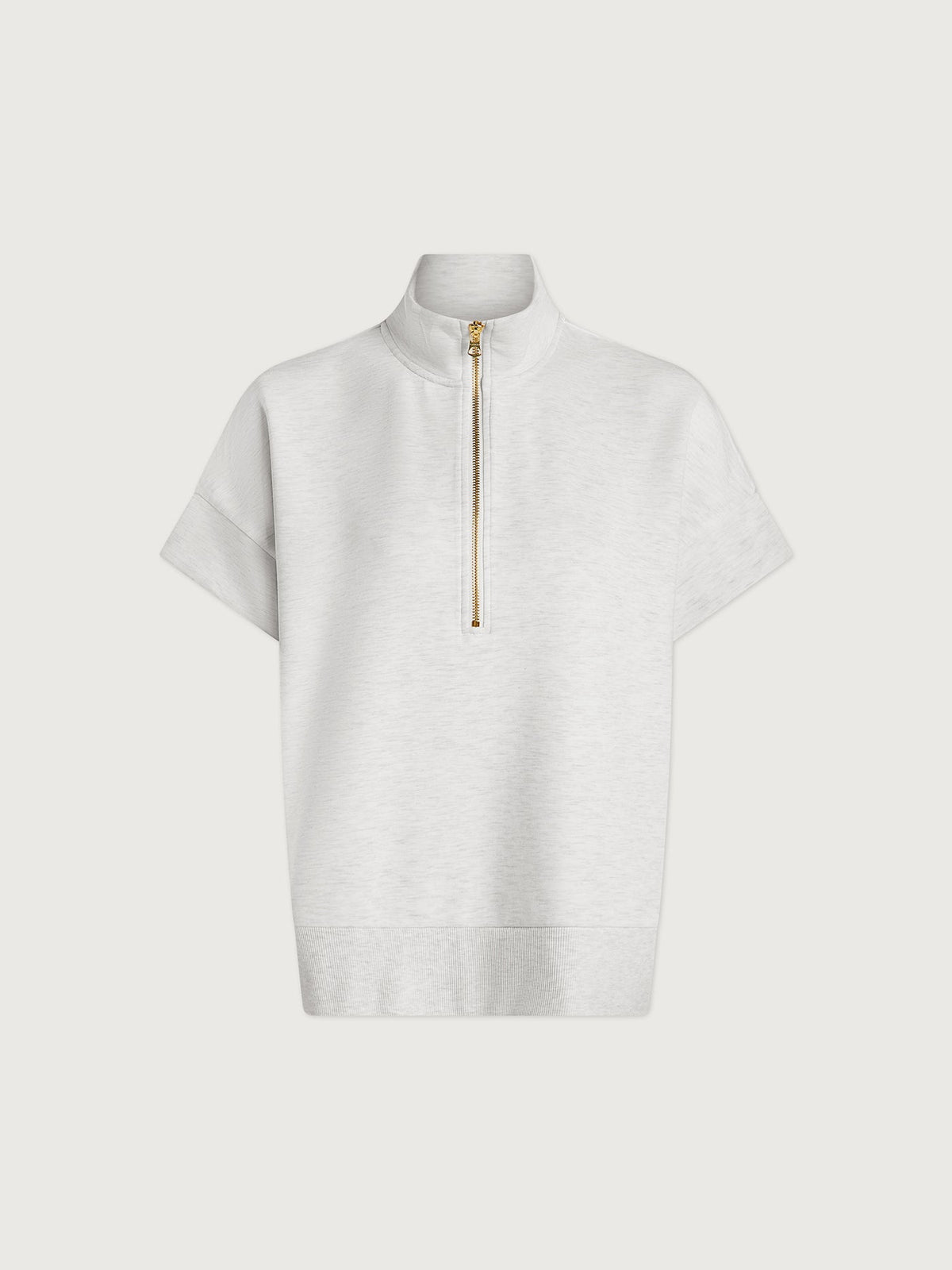 Ritchie Short Sleeve Sweat | VARLEY US Ivory Marl - Varley