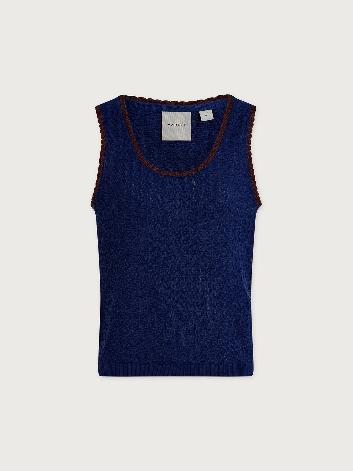 Jocey Knit Top Bright Navy - Varley