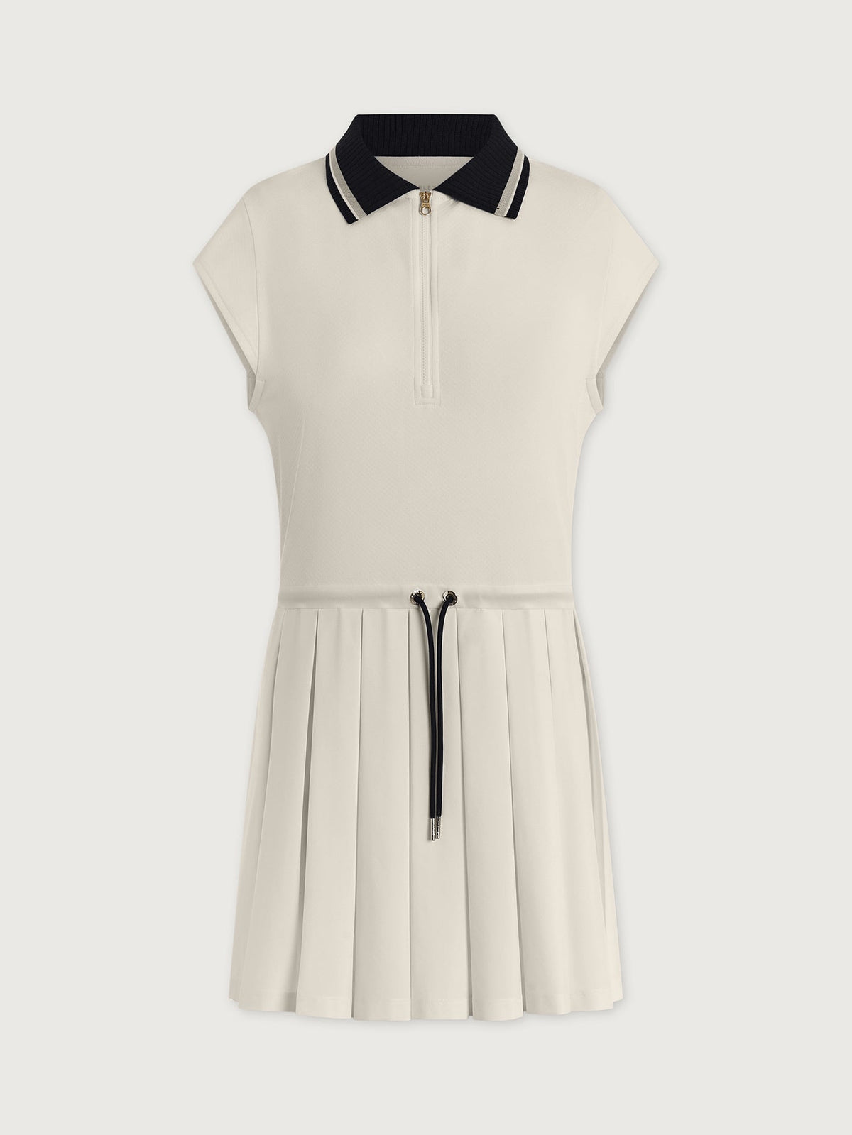 Nico Court Dress 32 White/ Blue Nights - Varley
