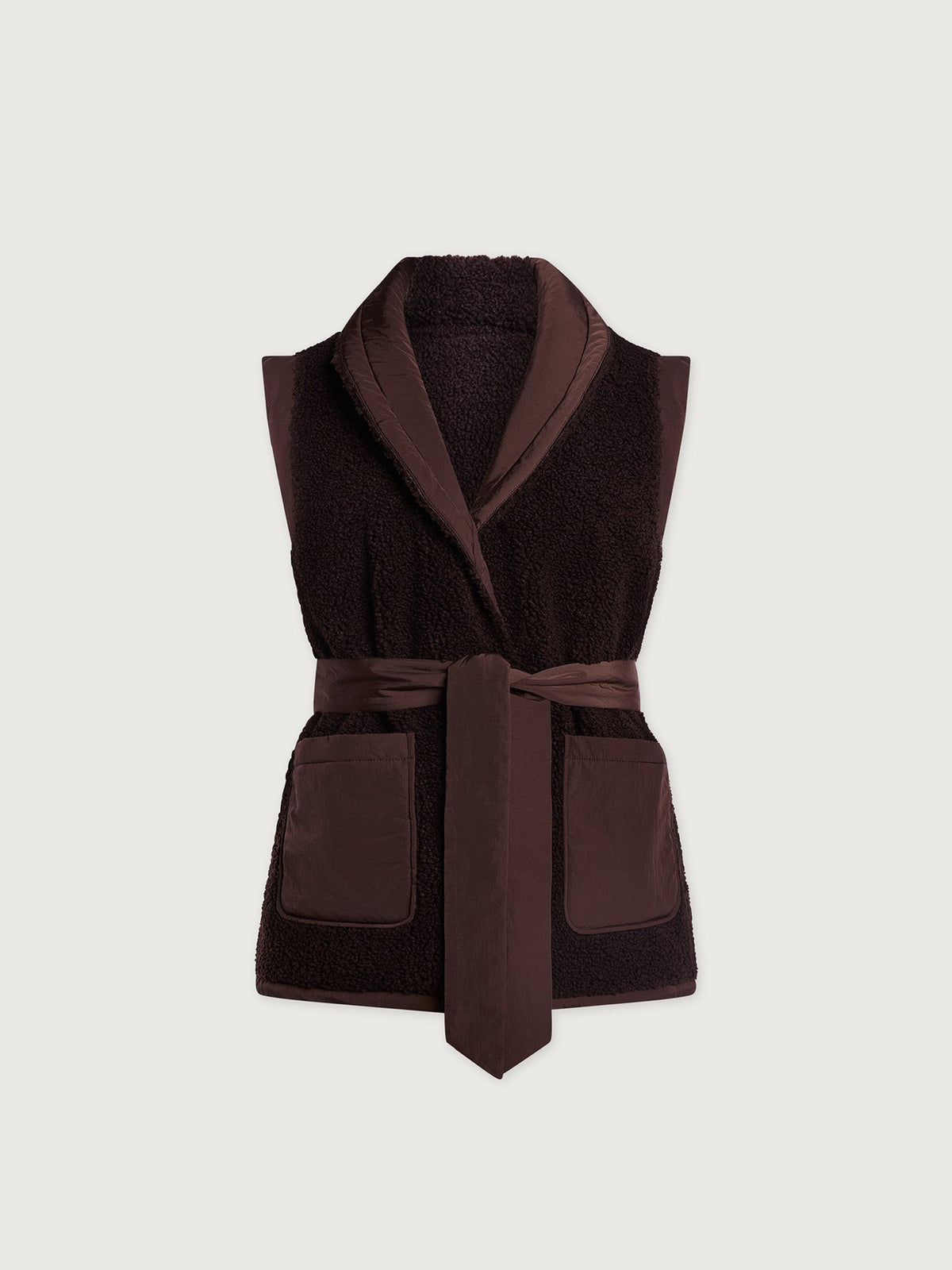 Lanville Reversible Gilet Chestnut/ Coffee Bean - Varley
