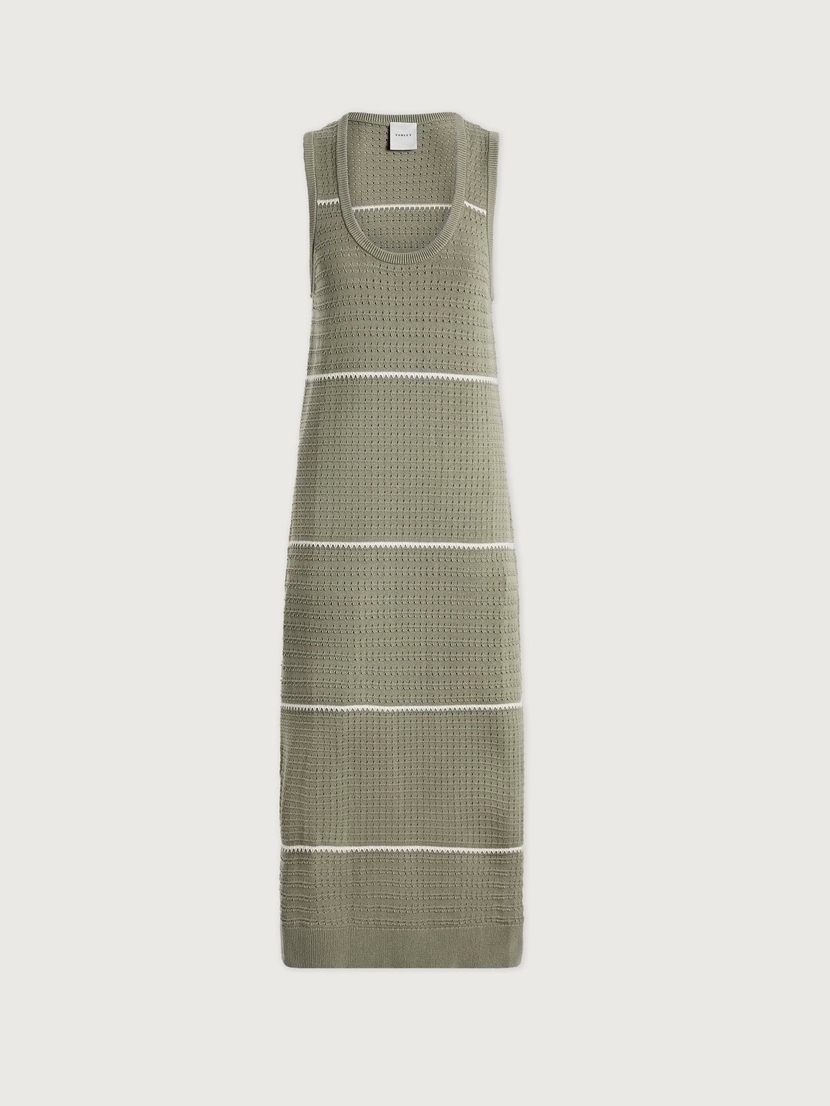 Scott Scoop Neck Midi Dress Seagrass - Varley