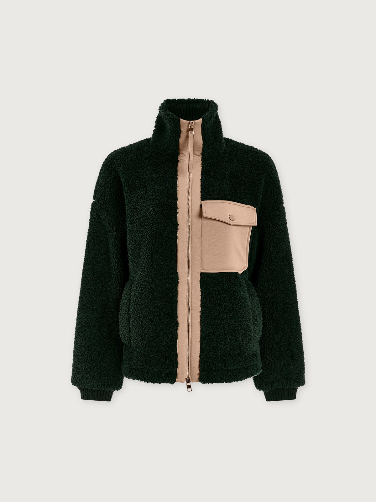Lowell Sherpa Jacket Pine Grove - Varley