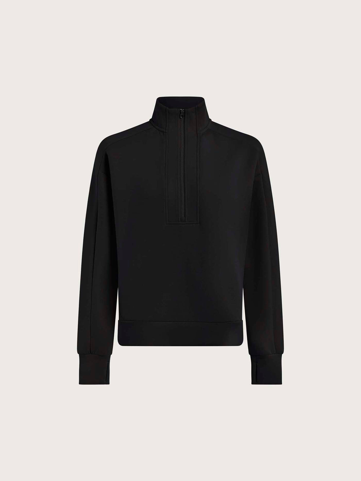 Marissa Half-Zip Active Sweatshirt Black - Varley