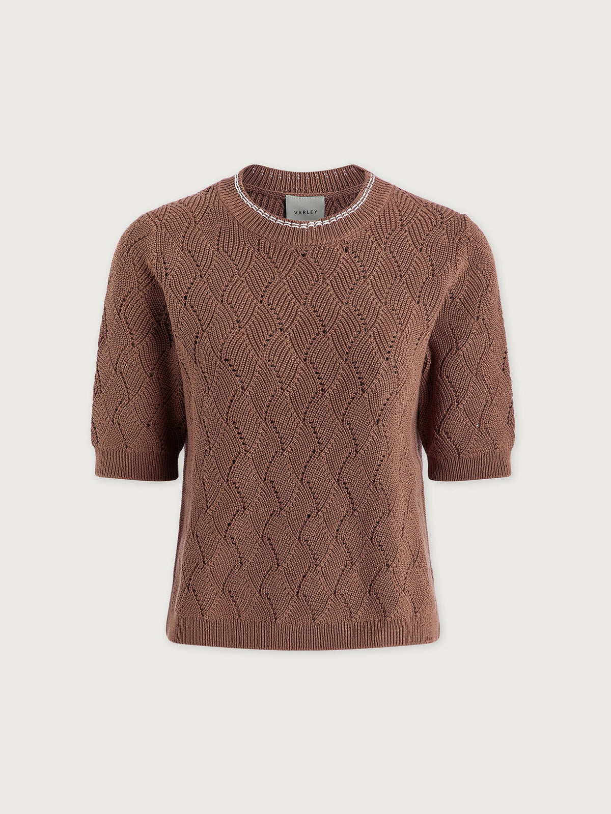 Agathe Knit Top Brownie - Varley