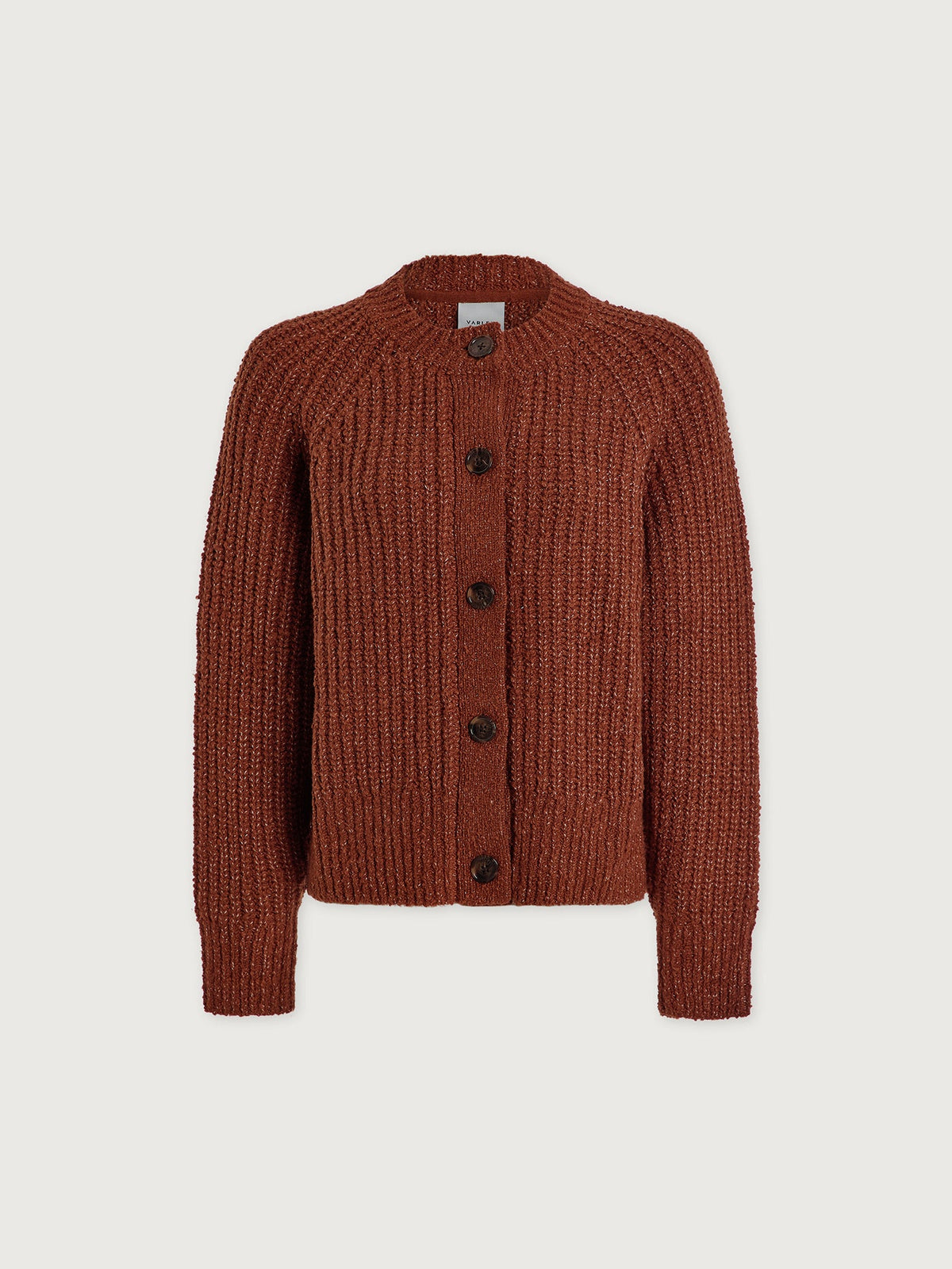 Florrie Boucle Knit Cardigan Tortoise Shell - Varley