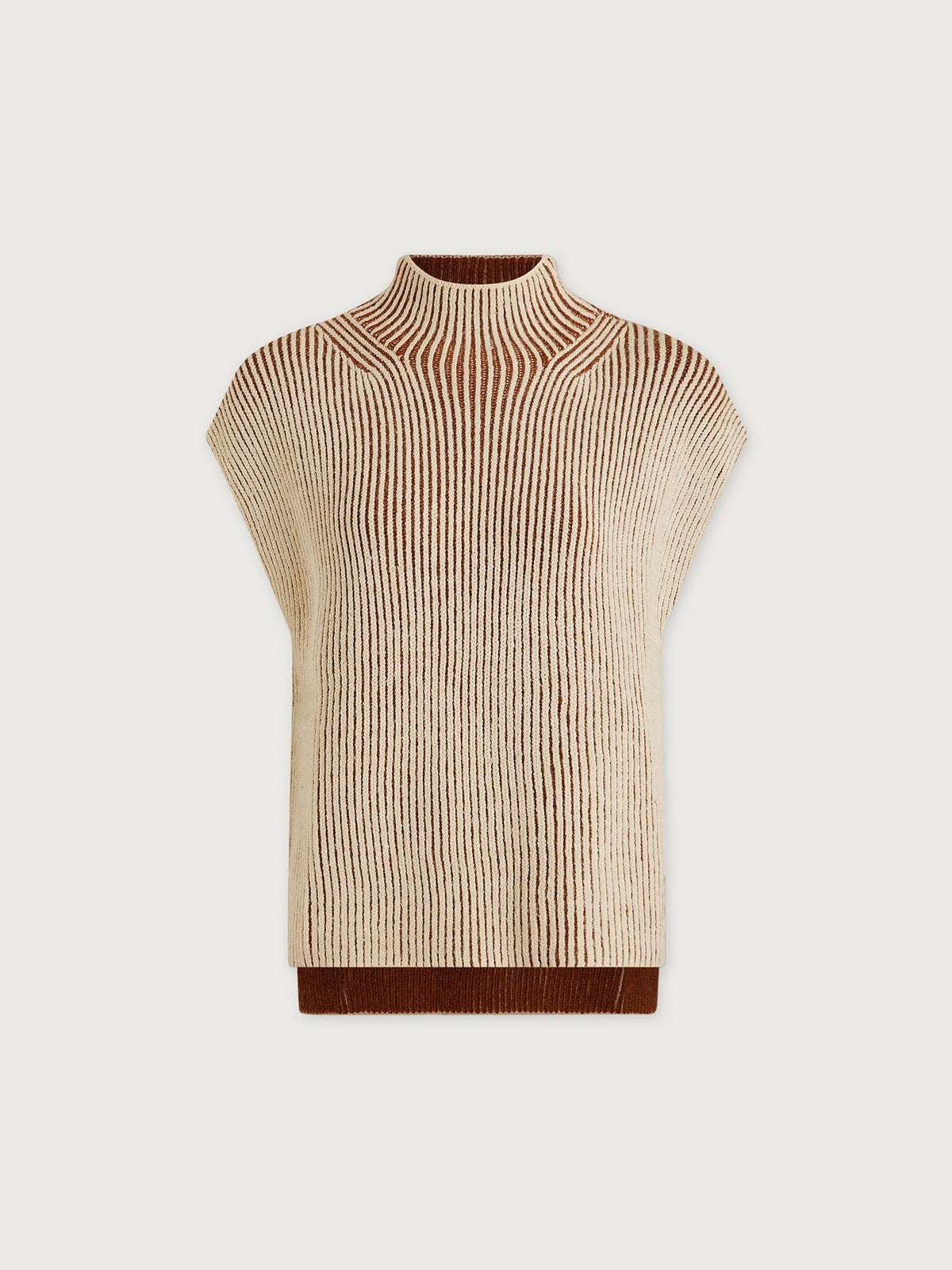 Lauren Plated Knit Tank Cocoa Dust - Varley