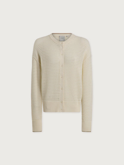 Pembroke Knit Cardigan Egret - Varley