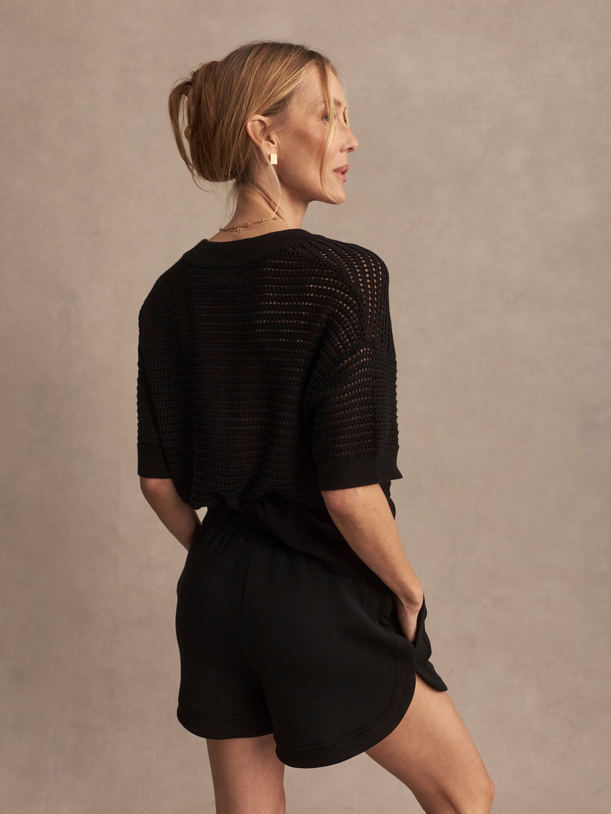 Callie Knit Top Black - Varley