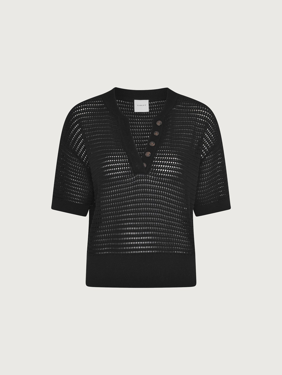 Callie Knit Top Black - Varley