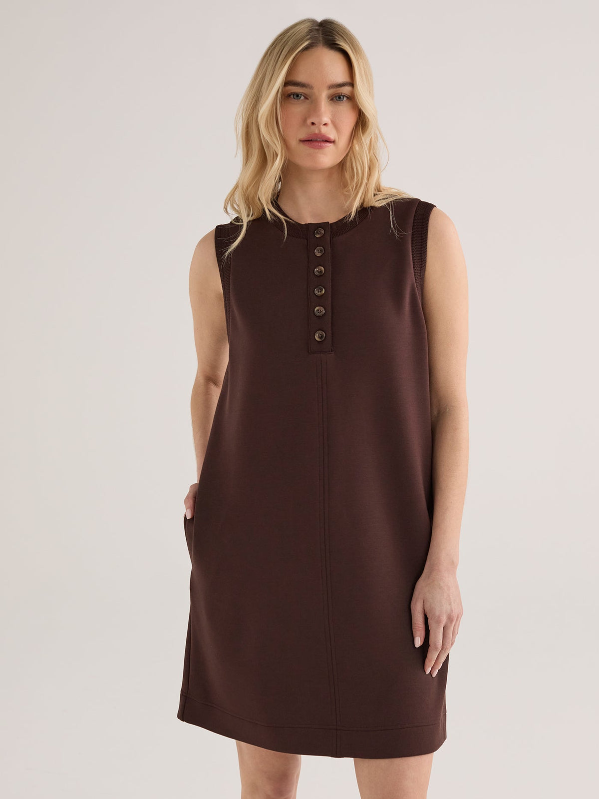 Elba Tank Mini Dress Coffee Bean - Varley