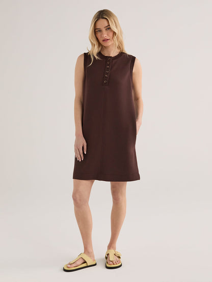 Elba Tank Mini Dress Coffee Bean - Varley