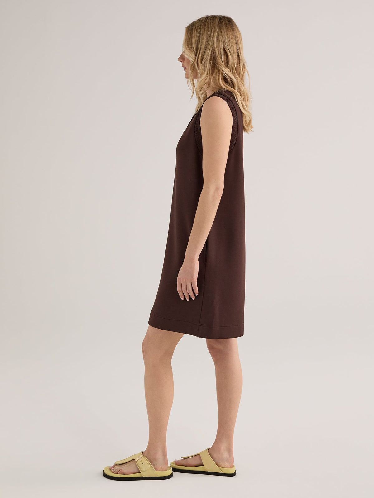 Elba Tank Mini Dress Coffee Bean - Varley