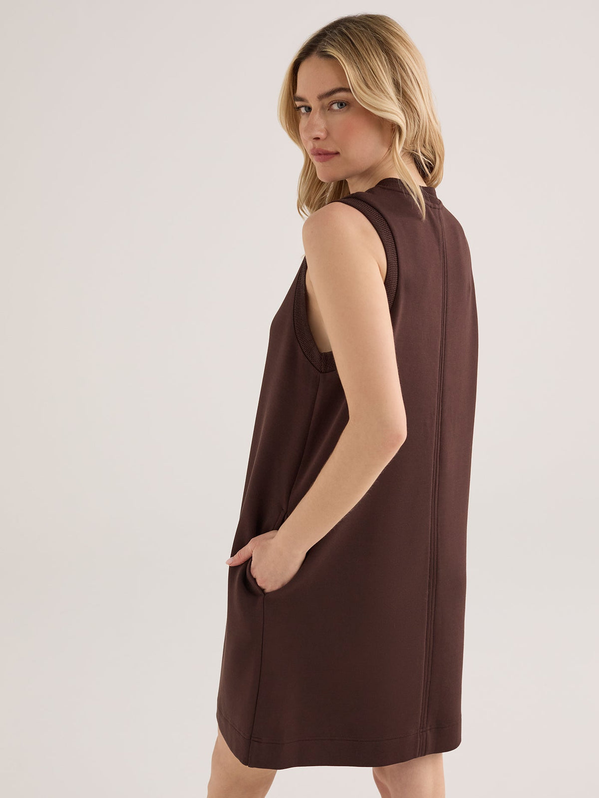 Elba Tank Mini Dress Coffee Bean - Varley