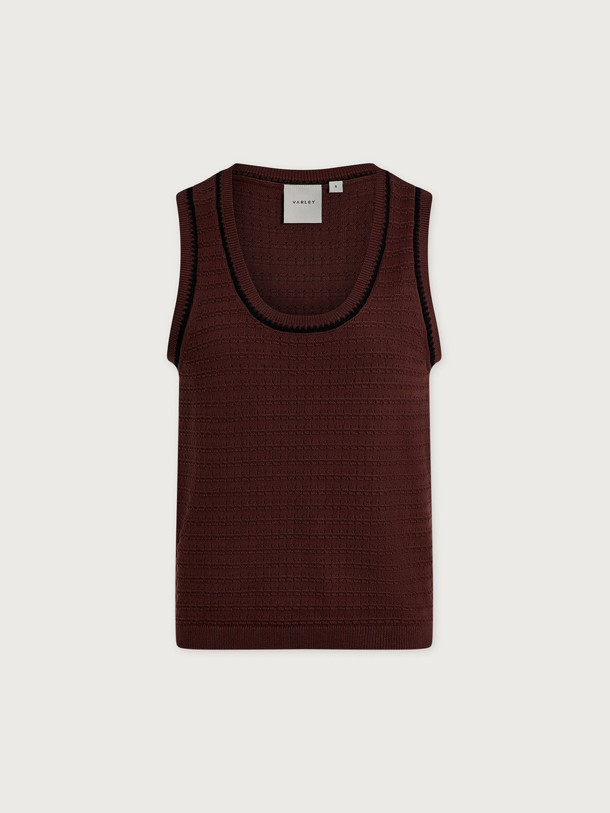 Gideon Knit Tank Top Ironwood - Varley