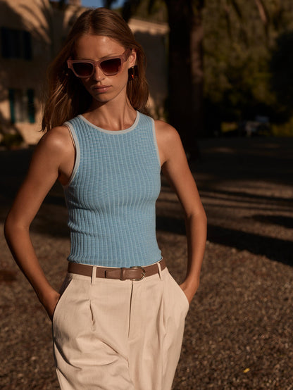 Ellison Crop Wide Leg 24 Birch Marl - Varley