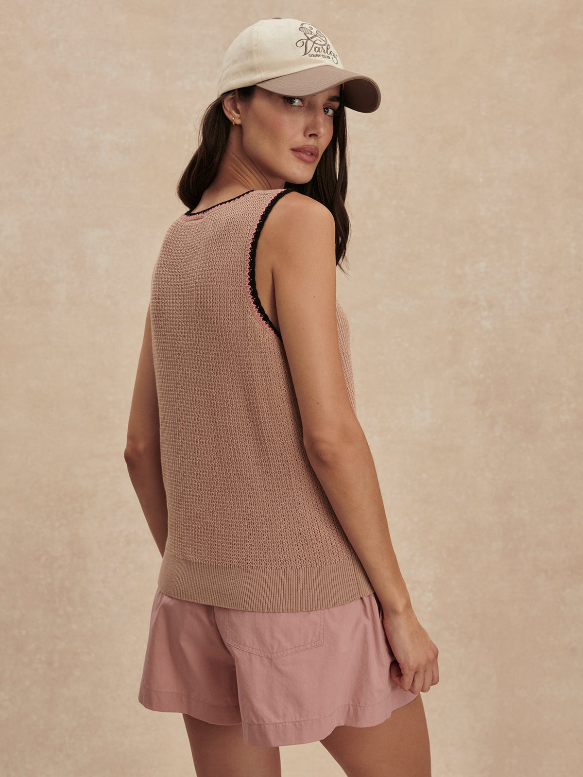 Higson Knit Tank Top Light Taupe - Varley