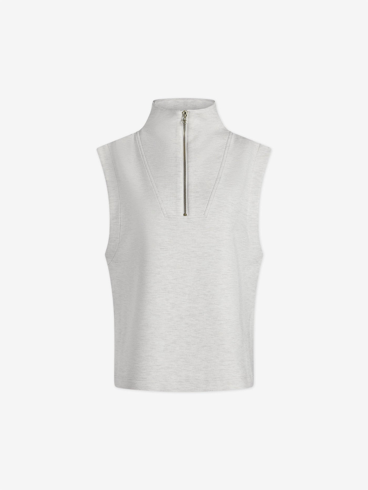 Magnolia Half Zip Tank 2.0 Ivory Marl - Varley