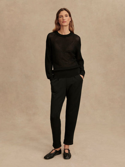 Kershaw Knit Sweat | VARLEY US Black - Varley