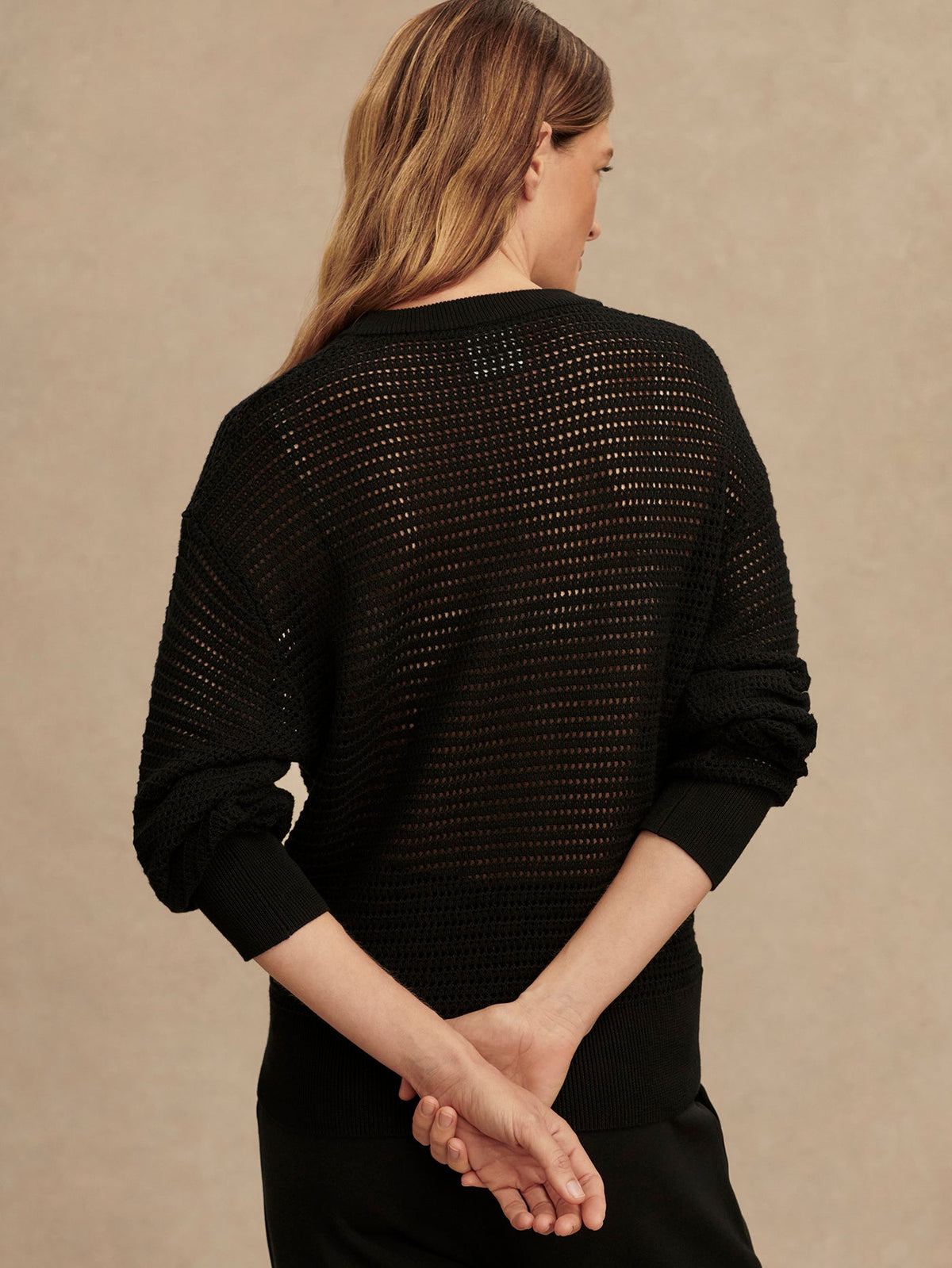 Kershaw Knit Sweat | VARLEY US Black - Varley