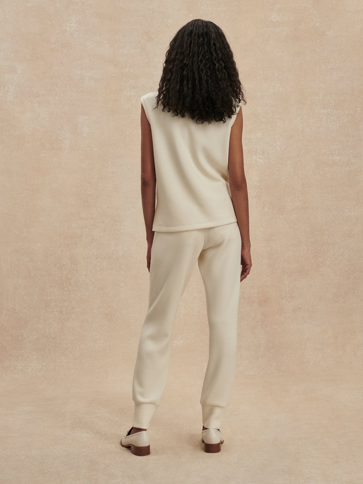 Simmons Half Zip Tank Pristine - Varley