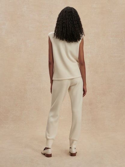 Simmons Half Zip Tank Pristine - Varley