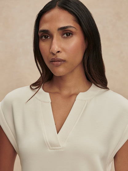 Delphi V Neck Tank Top Pristine - Varley
