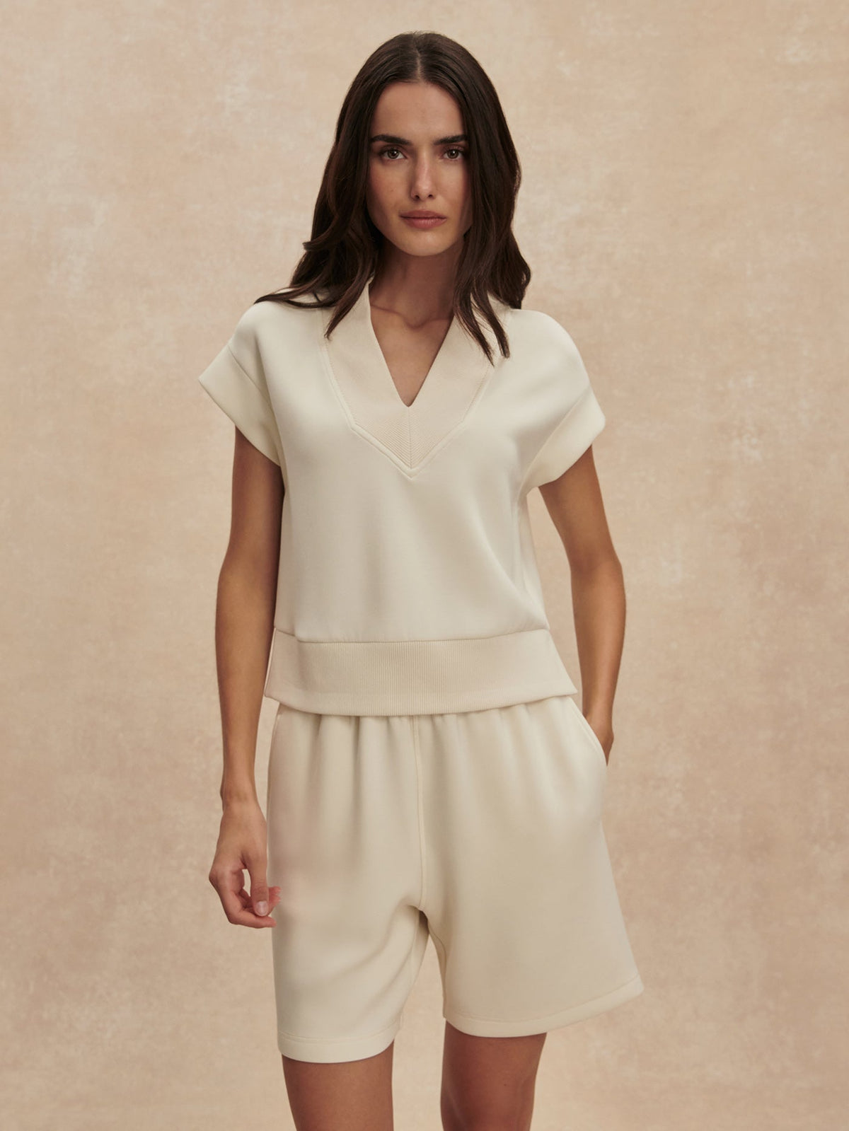 Gracee V Neck Tank Top Pristine - Varley