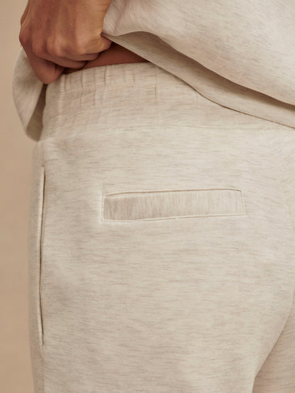 The Slim Cuff pant 27.5 Ivory Marl - Varley