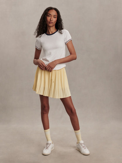 Gleadle Seamless T-Shirt White - Varley