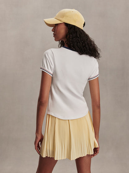 Gleadle Seamless T-Shirt White - Varley