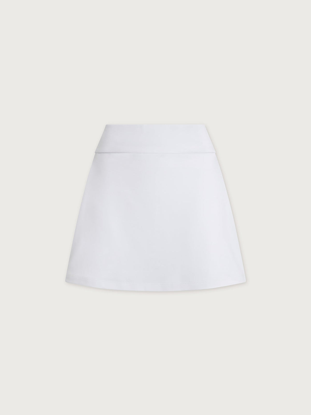 Tani High Rise Skort 14" White - Varley