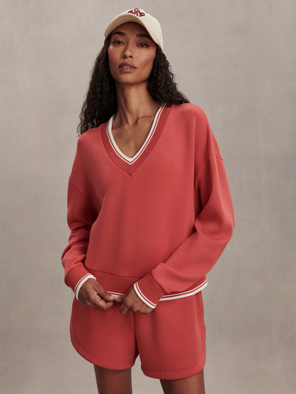 Blithe Cropped Sweatshirt Baked Apple - Varley