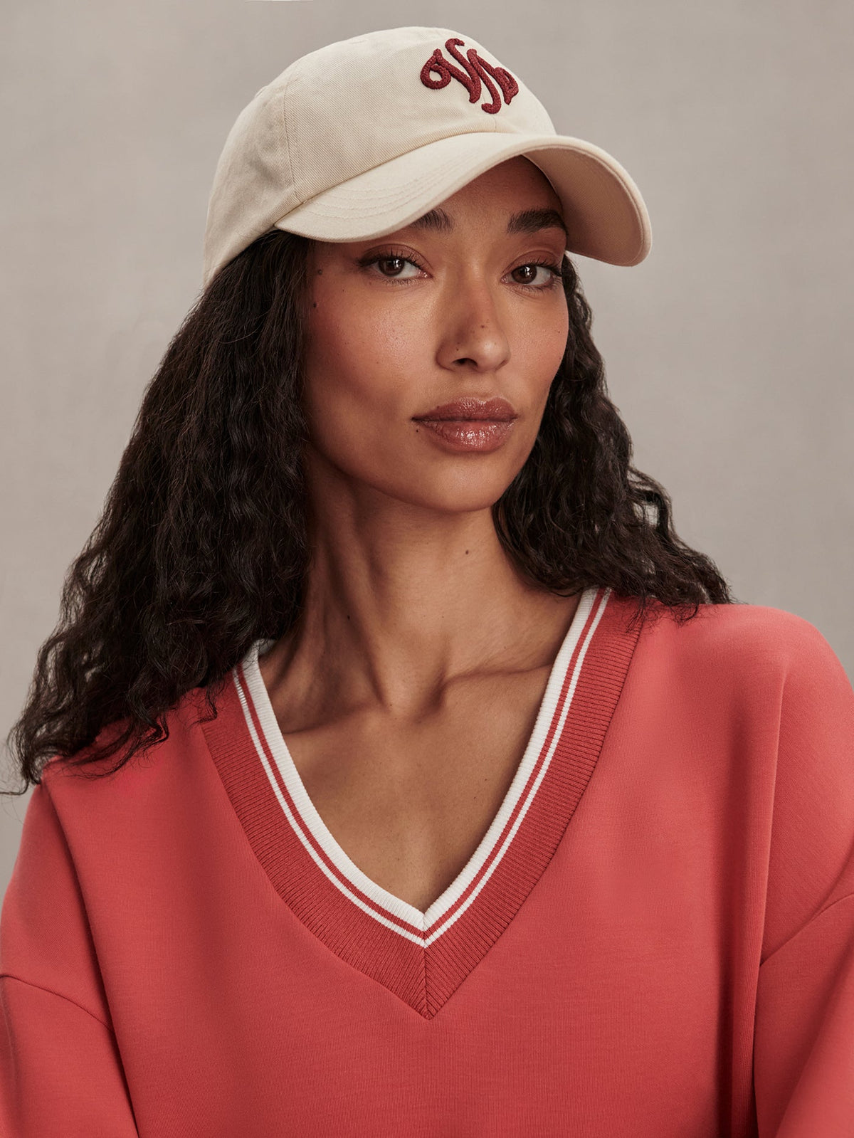 Blithe Cropped Sweatshirt Baked Apple - Varley