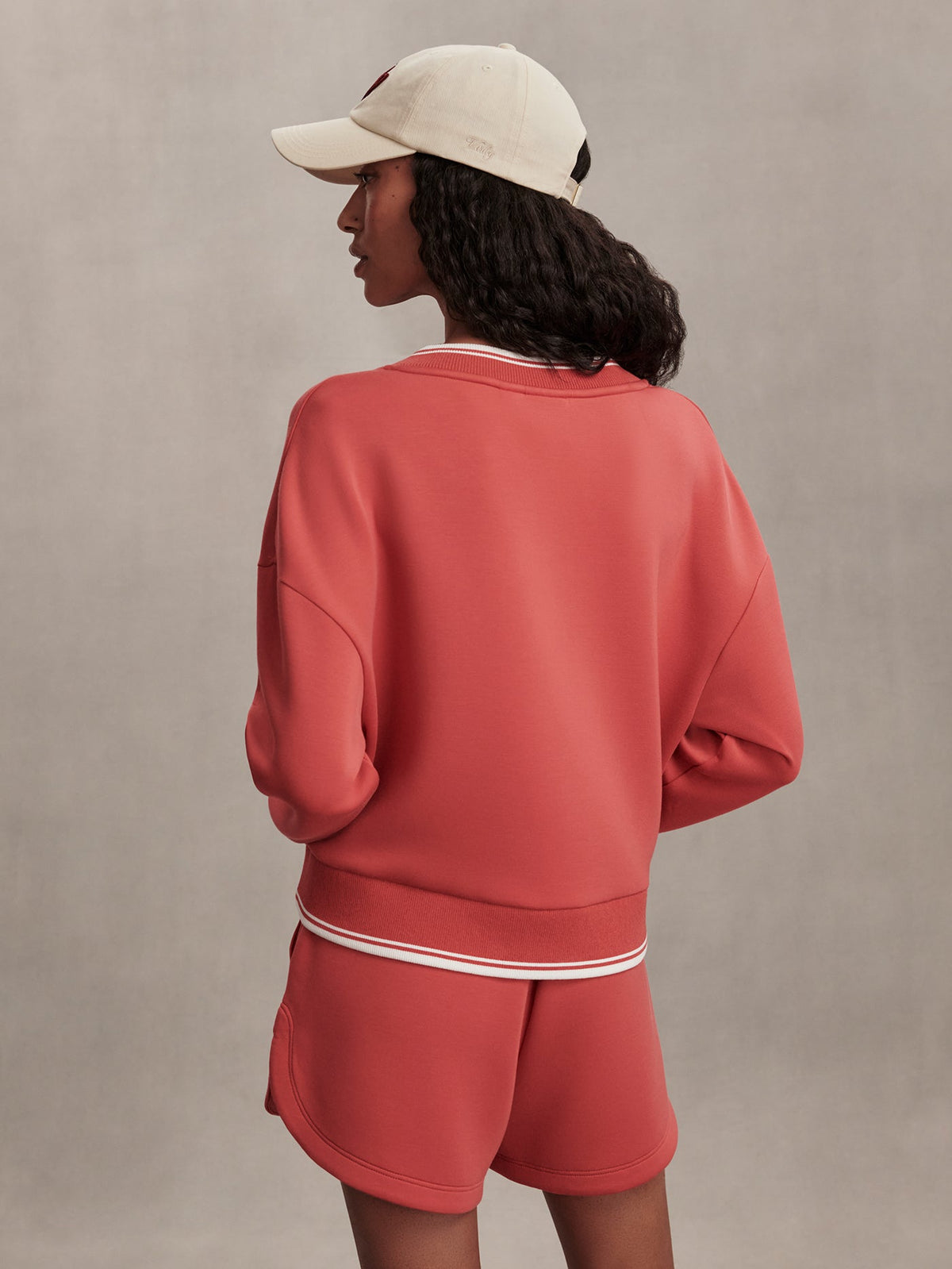 Blithe Cropped Sweatshirt Baked Apple - Varley