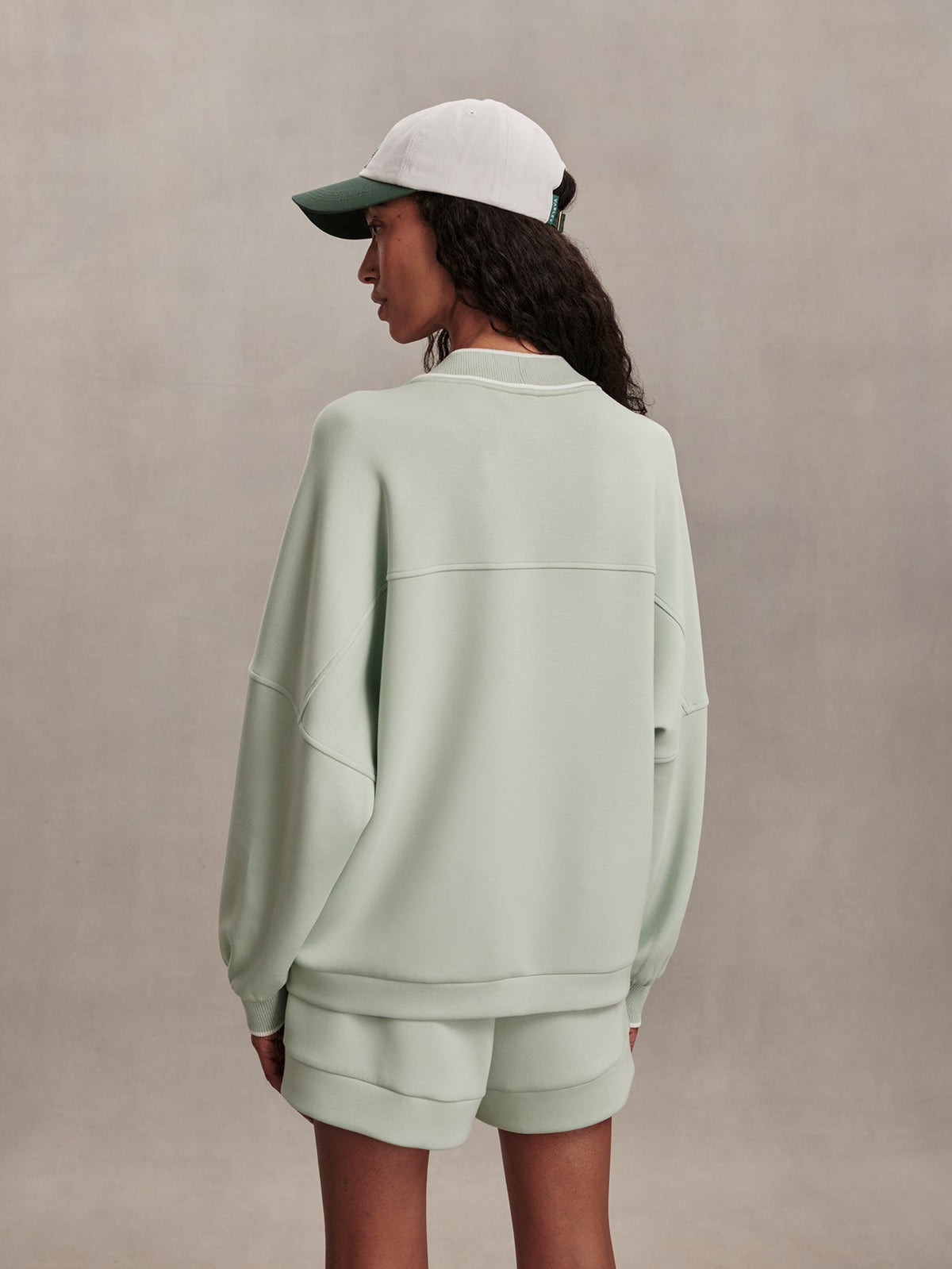 Scottie Cardigan Aqua Foam - Varley