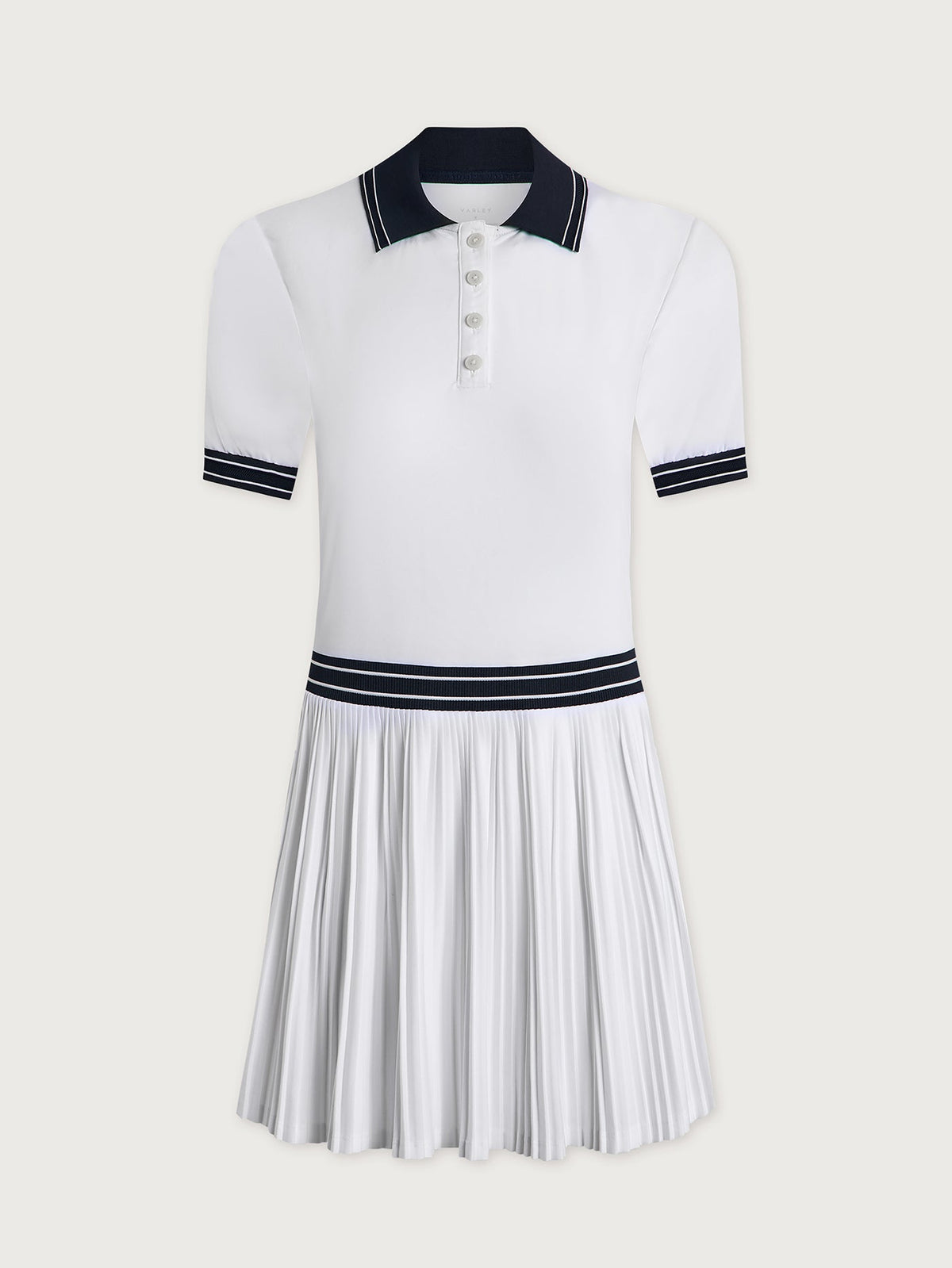 Draya Court Dress 32.5" White - Varley