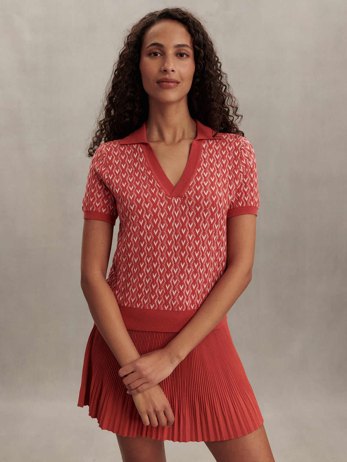 Ezrella Knit Top Baked Apple - Varley