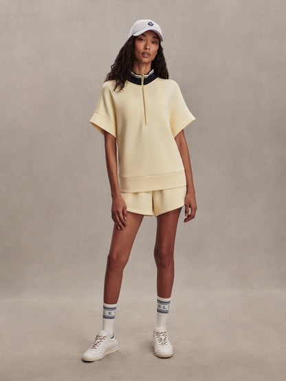 Ritchie Short Sleeve Sweatshirt 2.0 Anise Flower - Varley