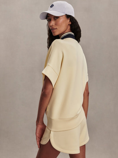 Ritchie Short Sleeve Sweatshirt 2.0 Anise Flower - Varley