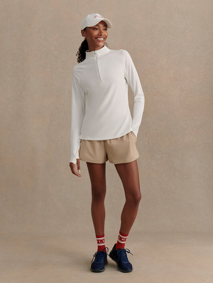 Amren Half Zip White - Varley