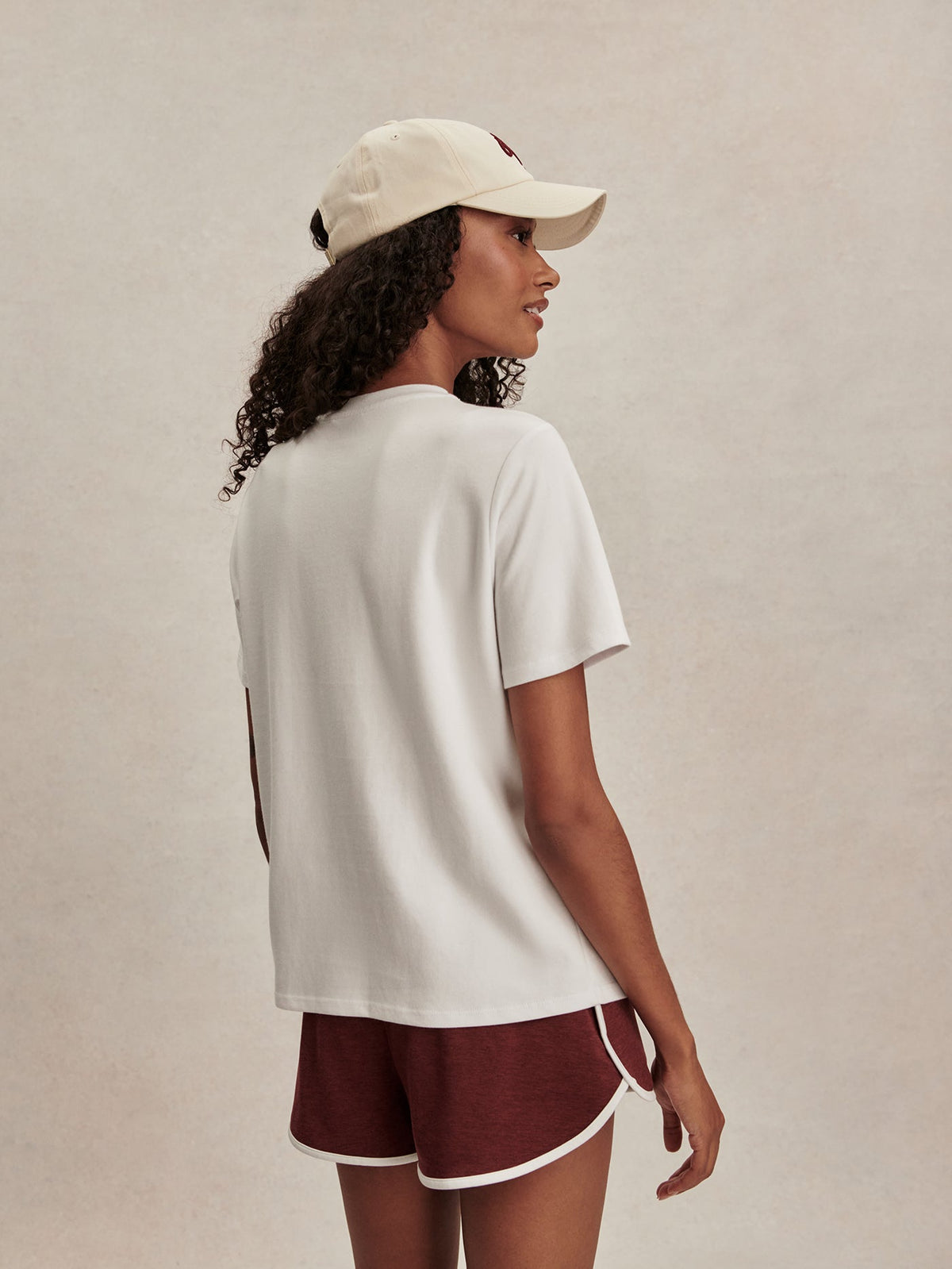 Coventry Branded Tee | VARLEY US White - Varley