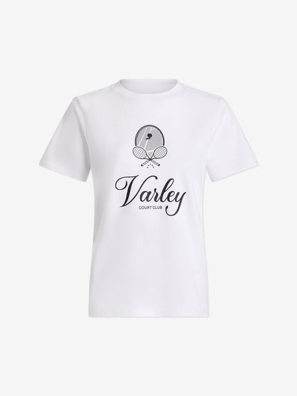Coventry Branded Tee | VARLEY US White - Varley