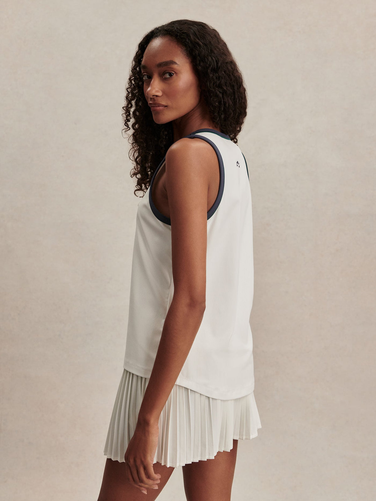 Tegan Performance Tank White - Varley