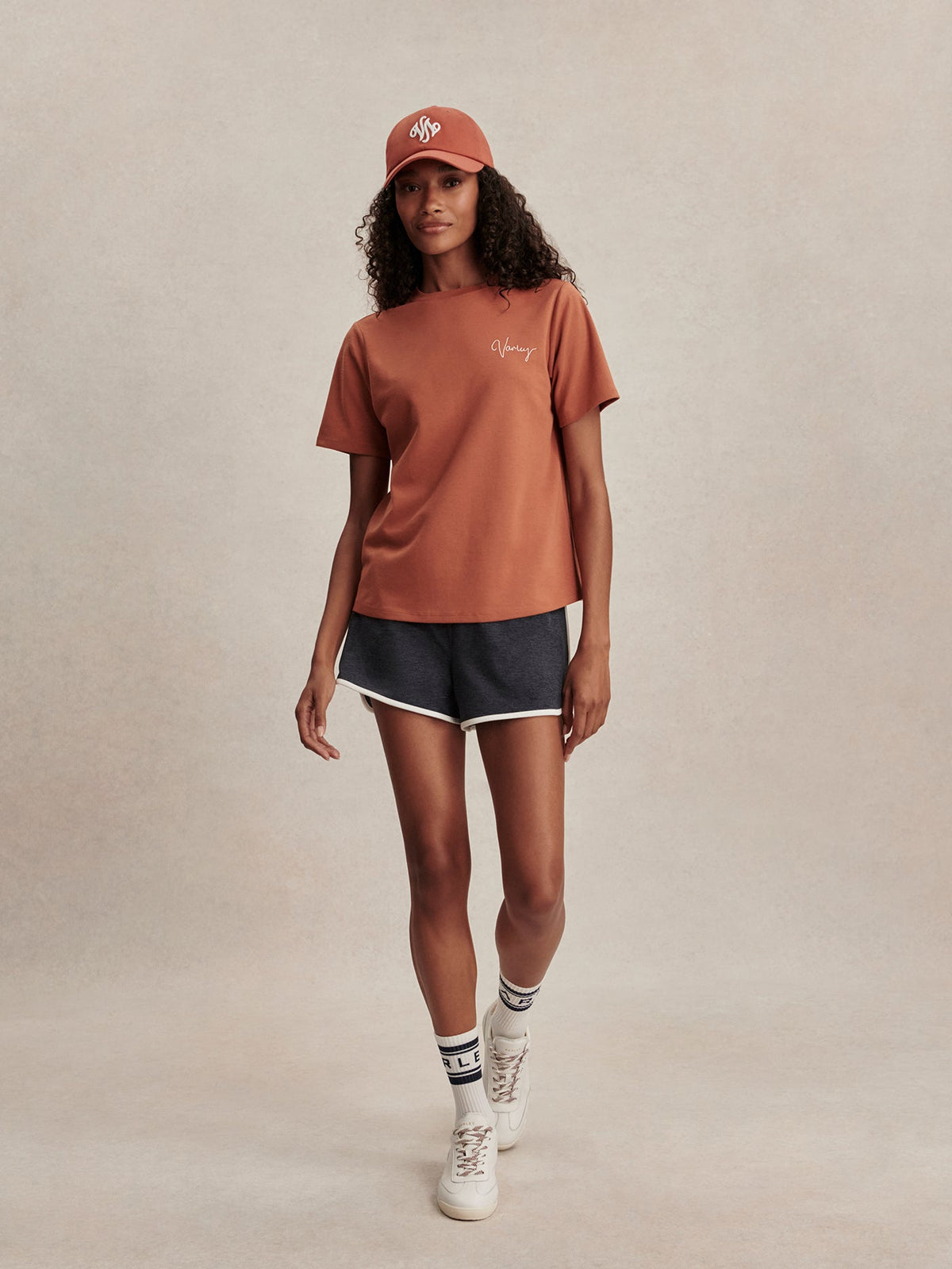 Regan Branded Tee Terracotta - Varley