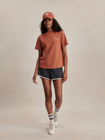 Regan Branded Tee Terracotta - Varley