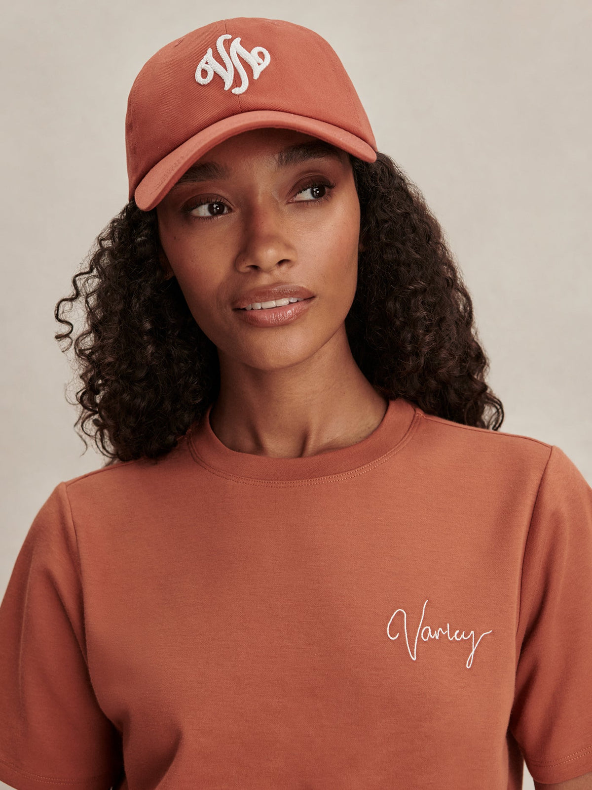 Regan Branded Tee Terracotta - Varley