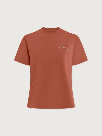 Regan Branded Tee Terracotta - Varley