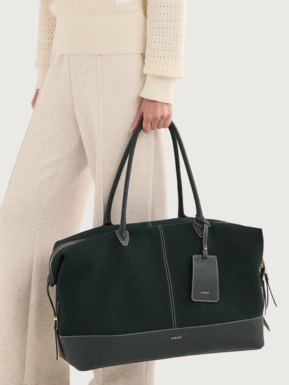 Lodale Suede Duffle Bag Forest - Varley