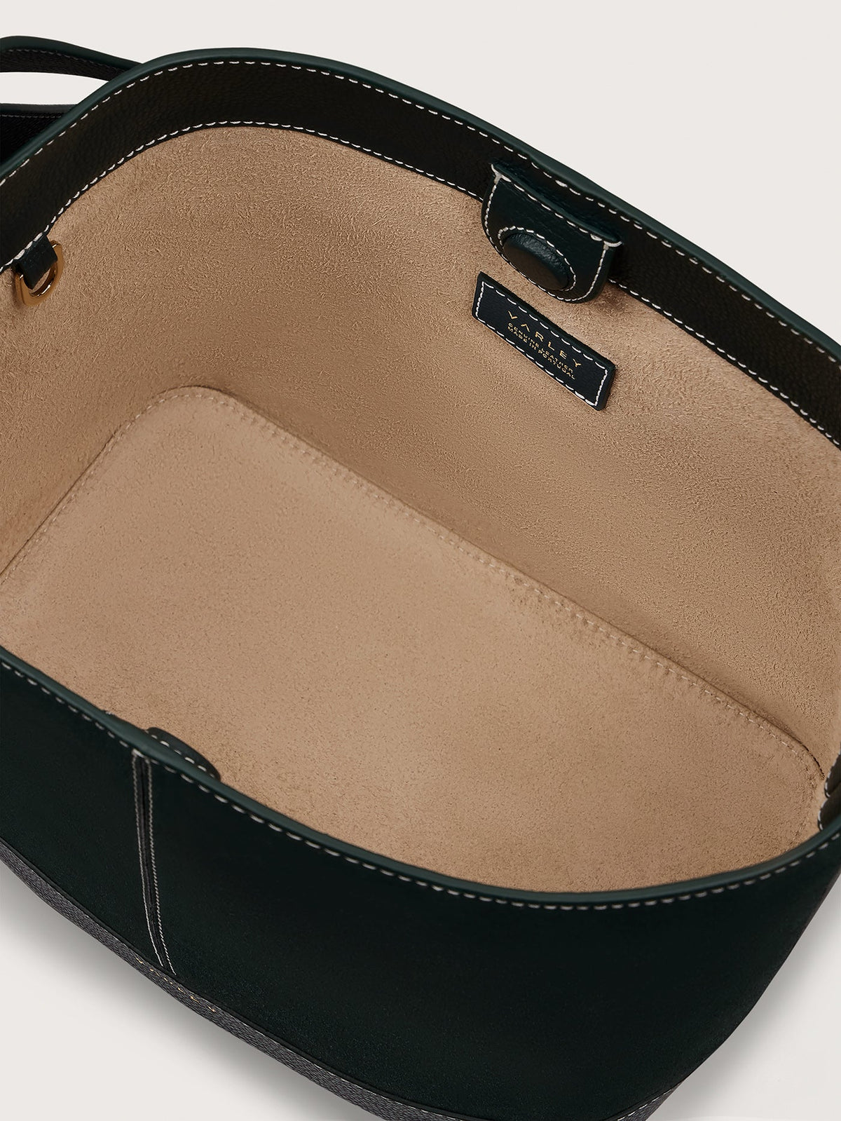 Heath Bucket Bag Medium Suede - Modern Suede Bucket Bag Forest - Varley
